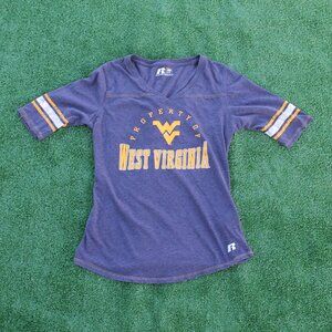 💙💛West Virginia University Mountaineers short sleeve t-shirt